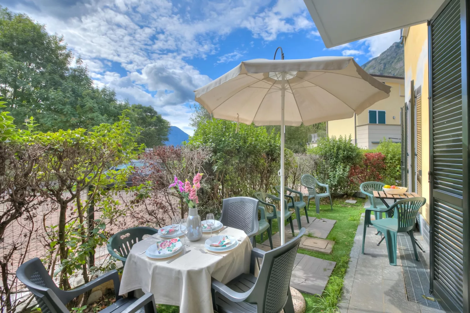 RESIDENCE PORTO LETIZIA - VILLAGE-TRILOCALE 6 PAX 8228 - VGB6 - Terrasbalkon