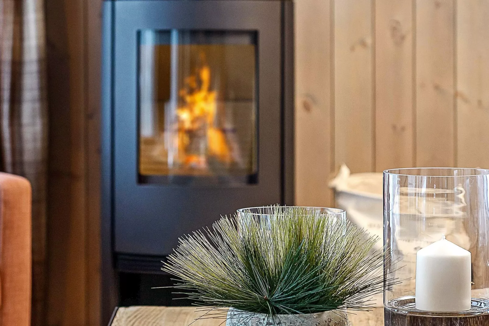 Stijlvolle Cabin Retreat in Varden-By Traum-Binnen