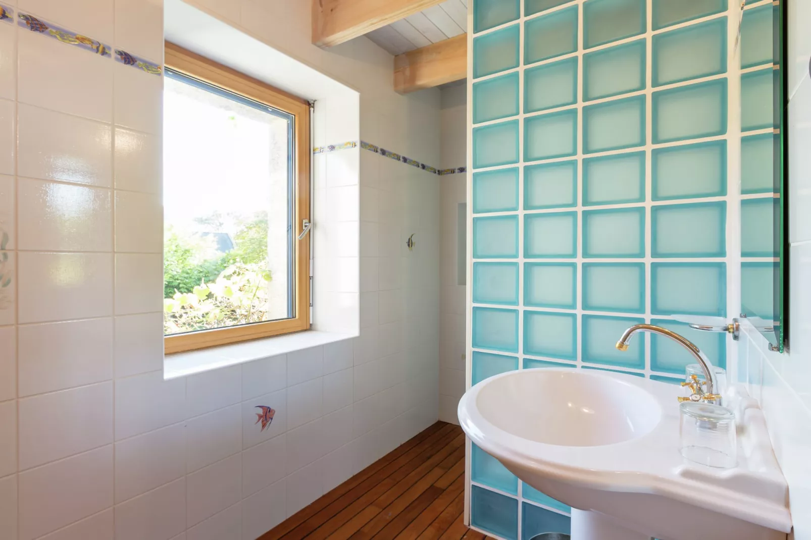 Maison de Vacances à Plounéour- Brignogan Plages - Badkamer