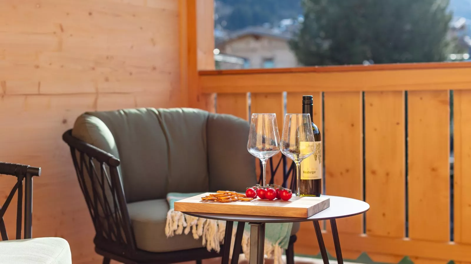 Haus Tauernblick Top 3 und 4-Terrasbalkon