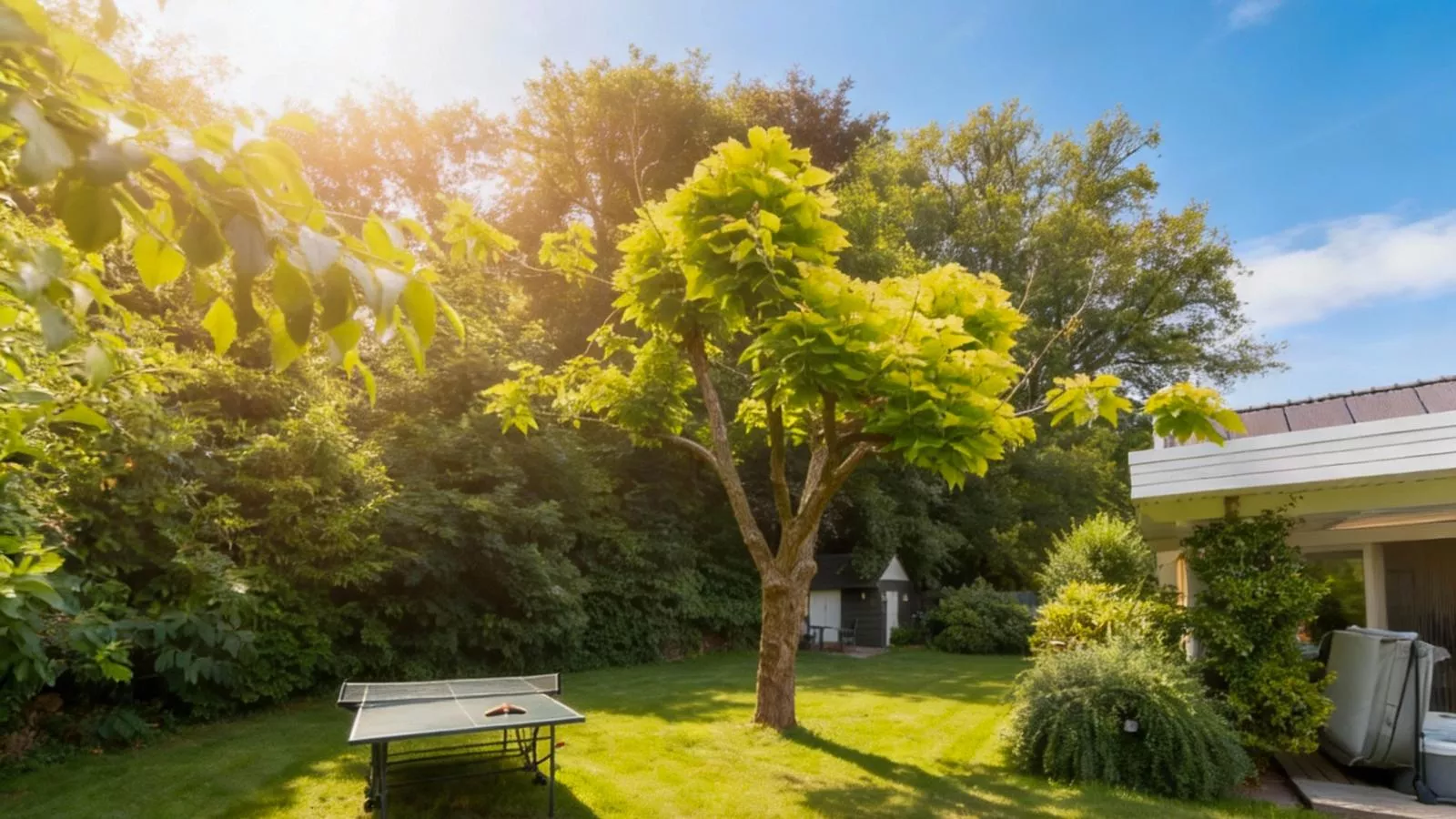 Wellnesshuisje Engelse Tuin-Tuinen zomer