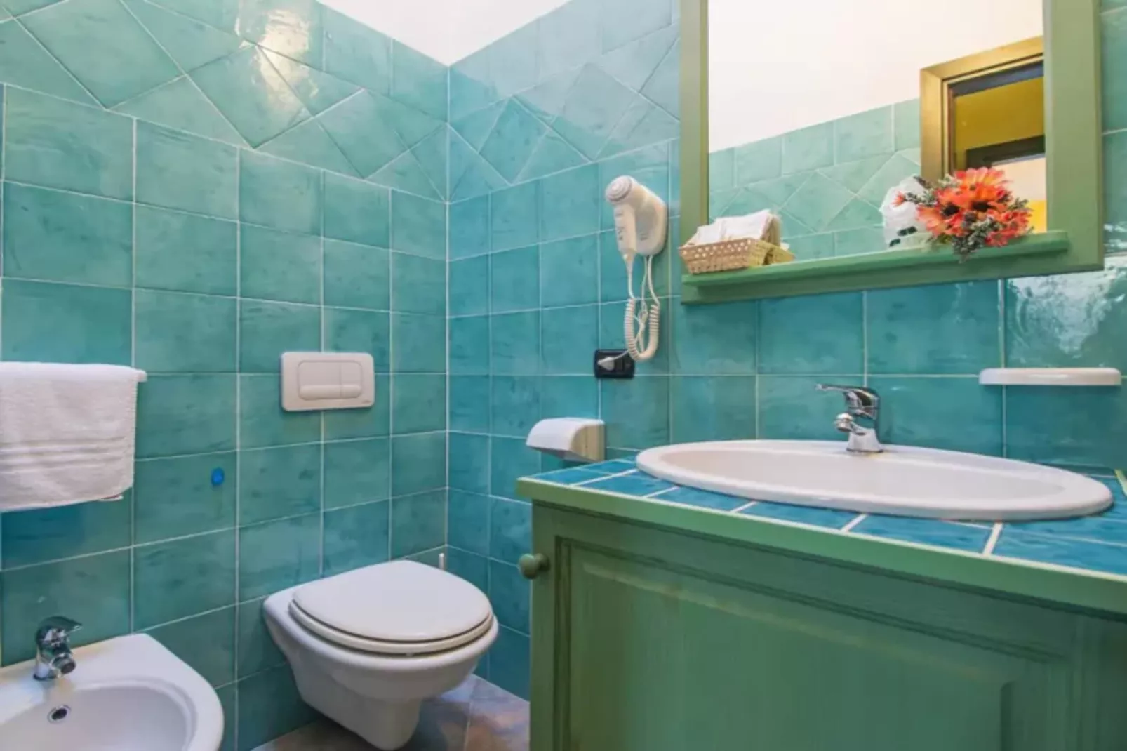 Residence Club Gli Ontani APARTMENT 1 BEDROOM - 4 PAX B4-Badkamer