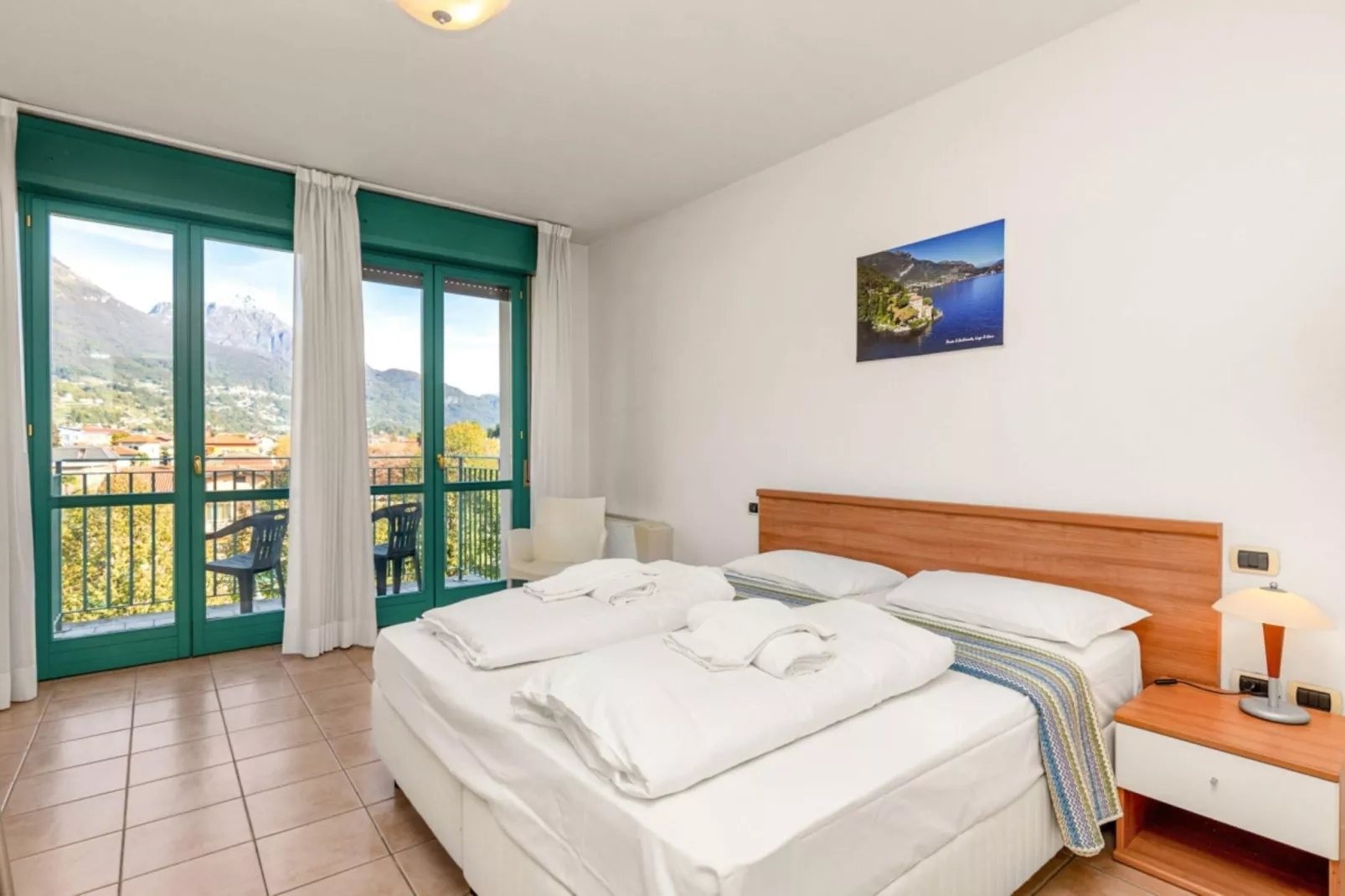 RESIDENCE PORTO LETIZIA - PALACE-1ROOM APT 4 PAX MOUNTAIN VIEW DELUXE8204 - P1MD4 - Slaapkamer
