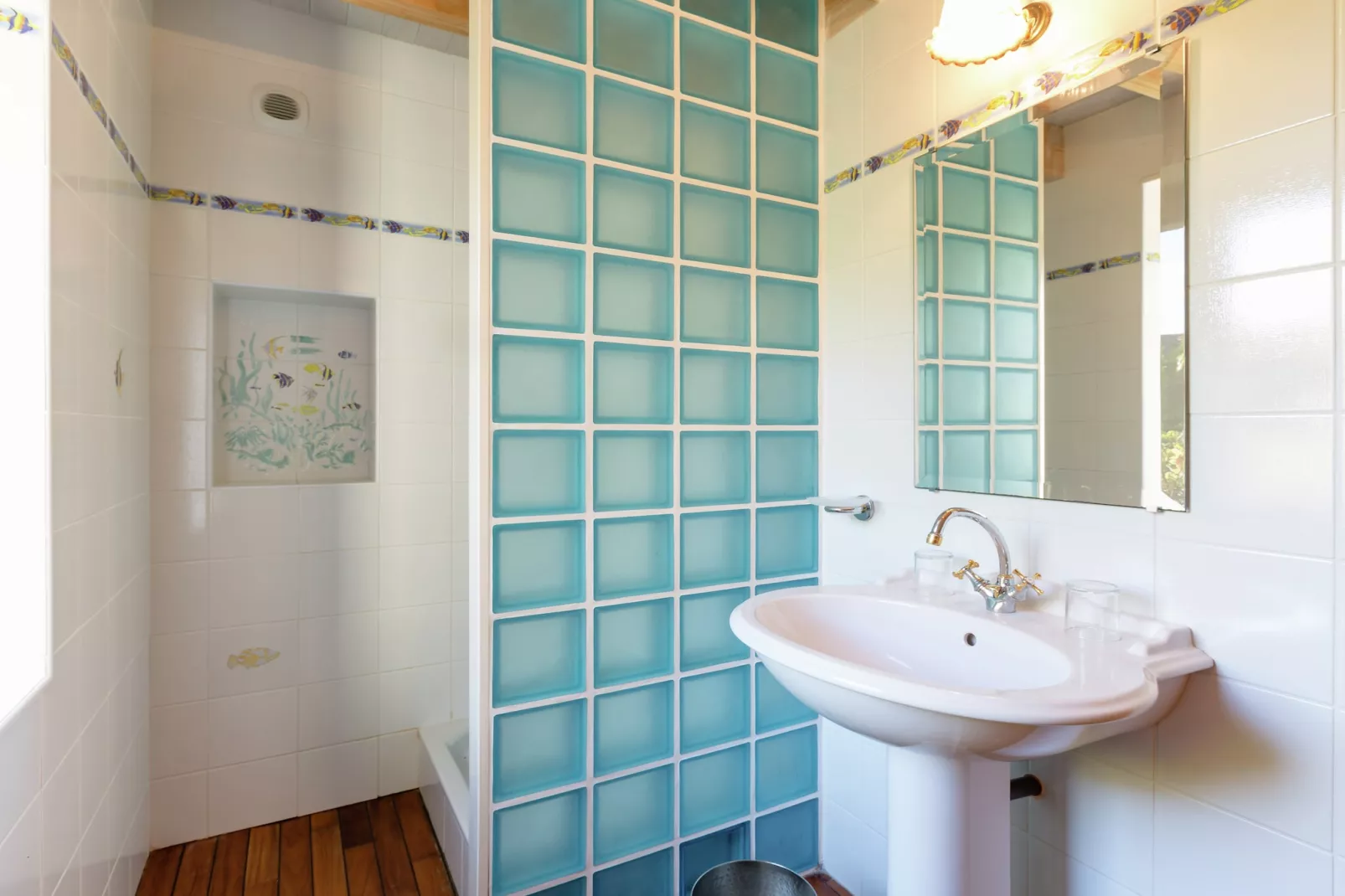 Maison de Vacances à Plounéour- Brignogan Plages - Badkamer