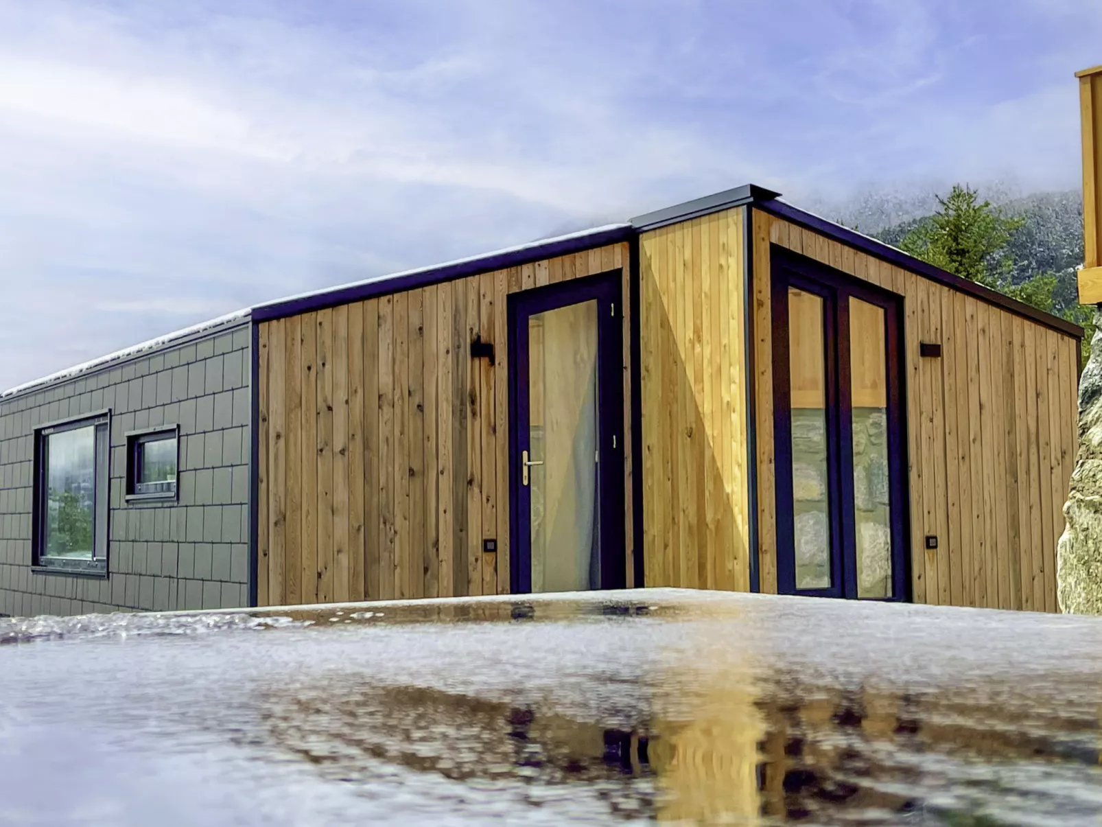 SKYLIGHT Chalet-Buiten