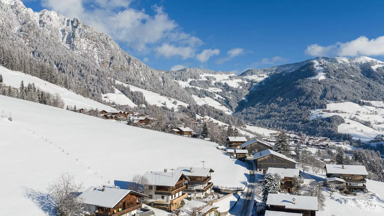 Tirola Hütte-Exterieur winter