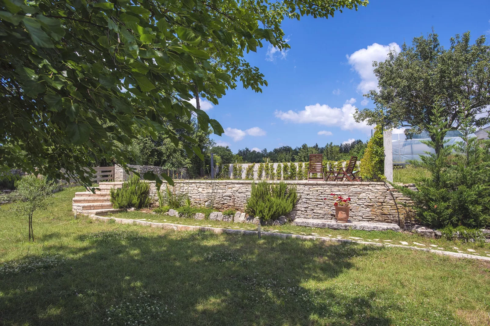 Villa Krase-Tuinen zomer