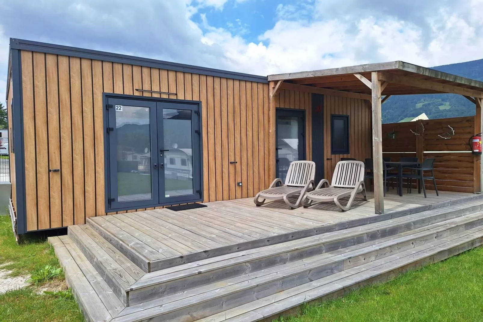 Mobilhome Bali 2 - Terrasbalkon