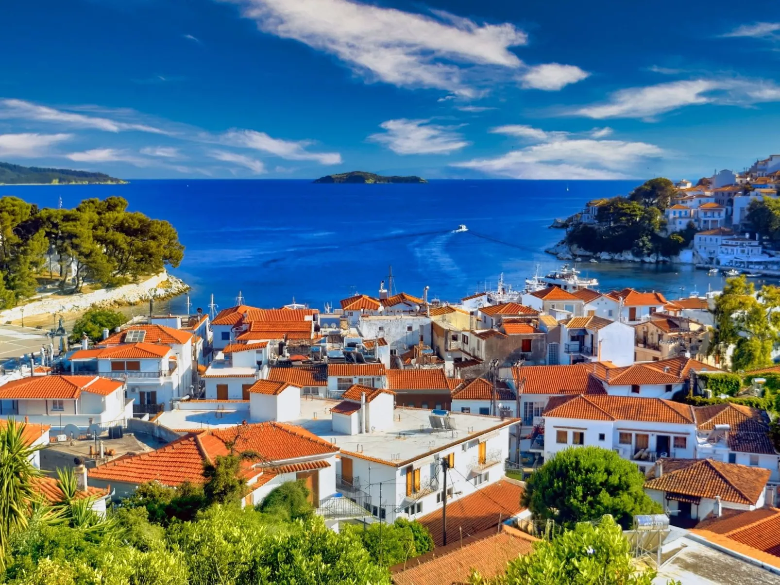 Skiathos Ferienhaus - Binnen