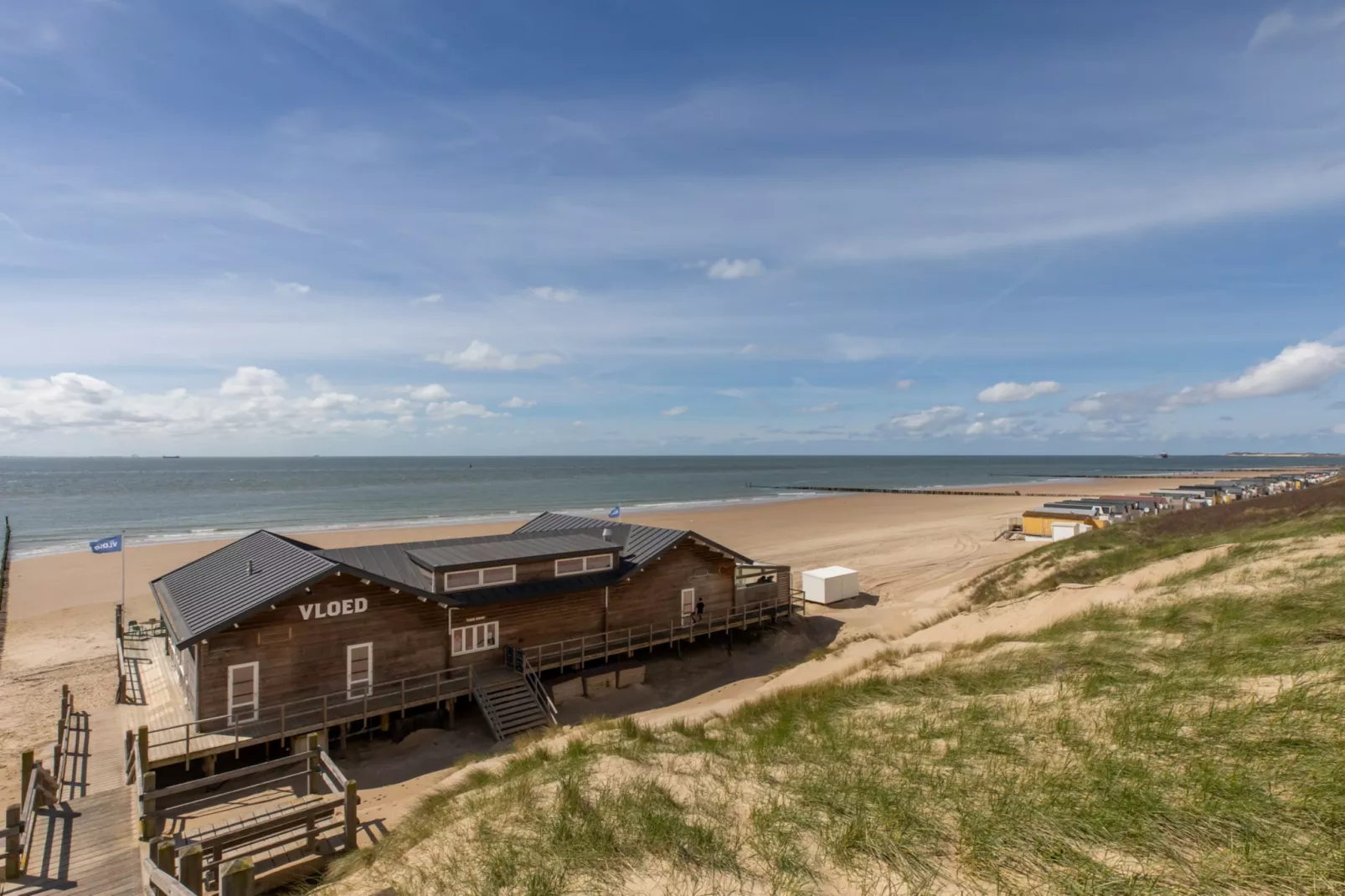 Strand Dishoek 345/346-Gebieden zomer 1km