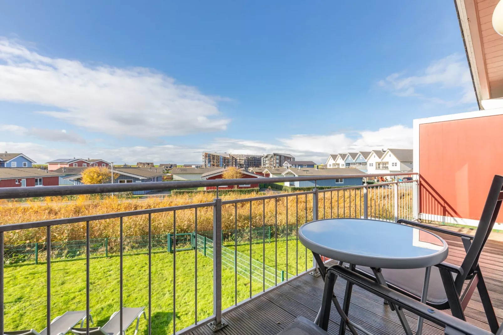 Reihenhaus in Dagebüll - Krabbenfischer-Terrasbalkon