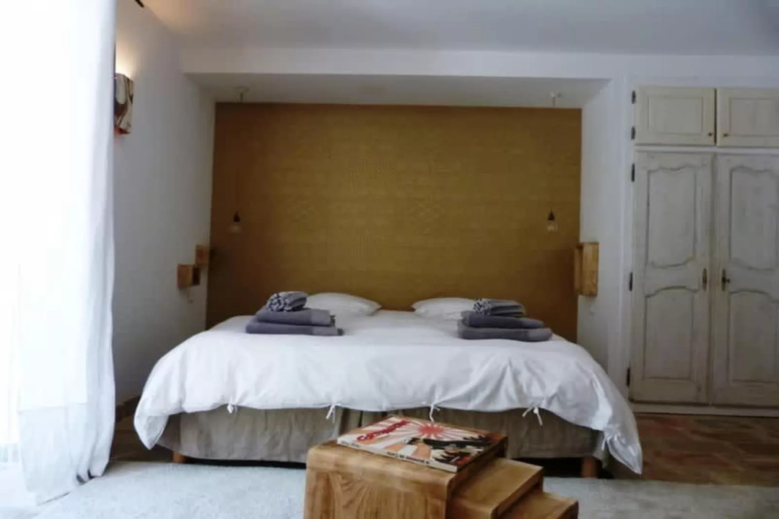 Villa provencale pour les amoureux de la nature en Lubéron-Slaapkamer