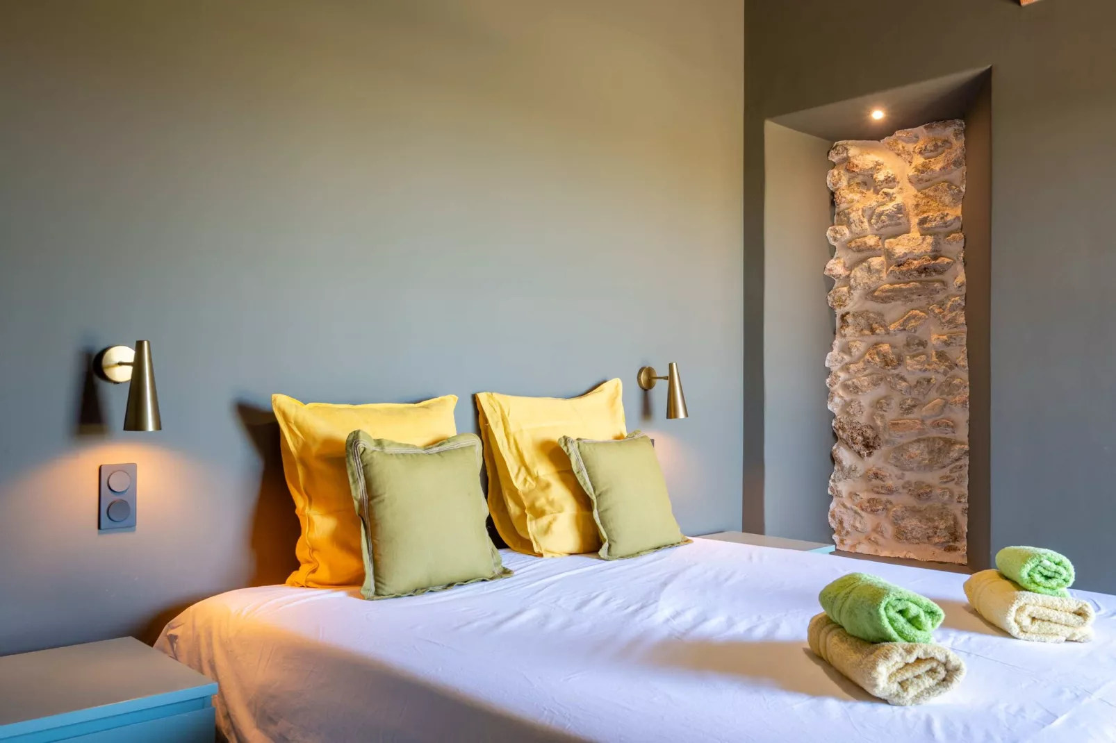 Mas du Mûrier-Slaapkamer