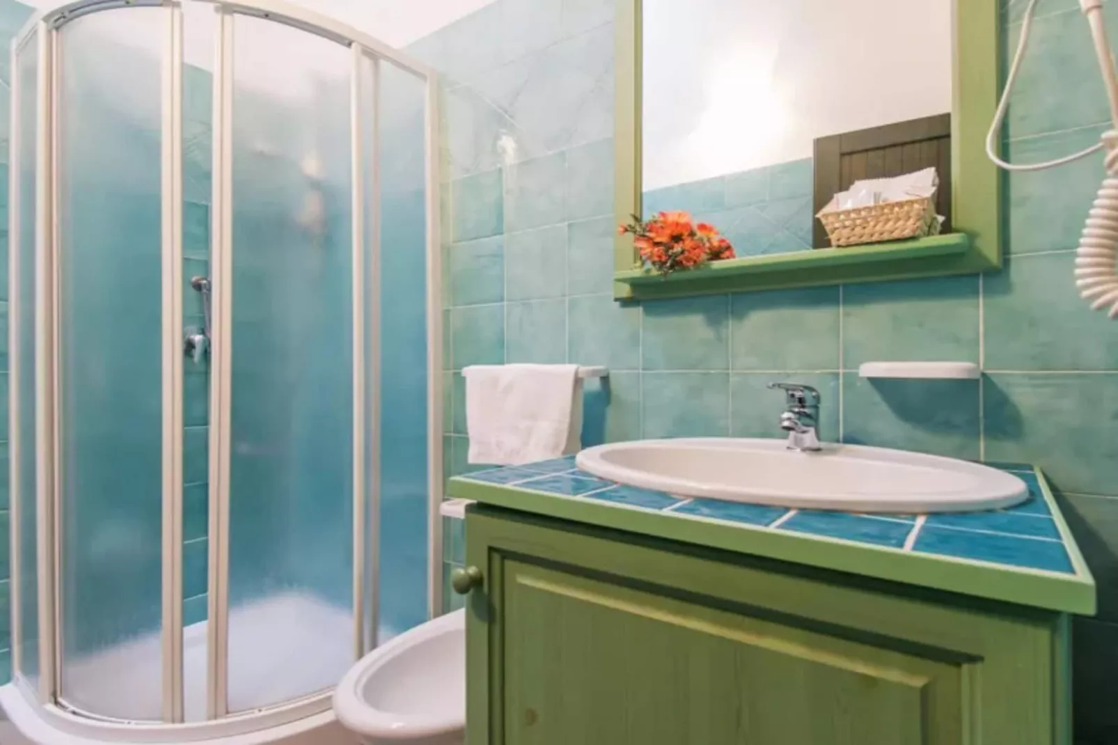 Residence Club Gli Ontani APARTMENT 1 BEDROOM - 4 PAX B4-Badkamer