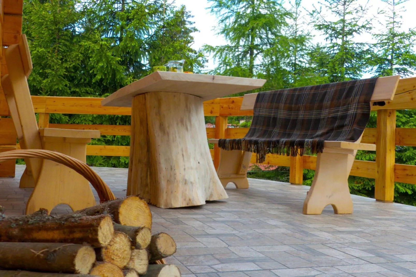 Domek pod Howyzem - Terrasbalkon