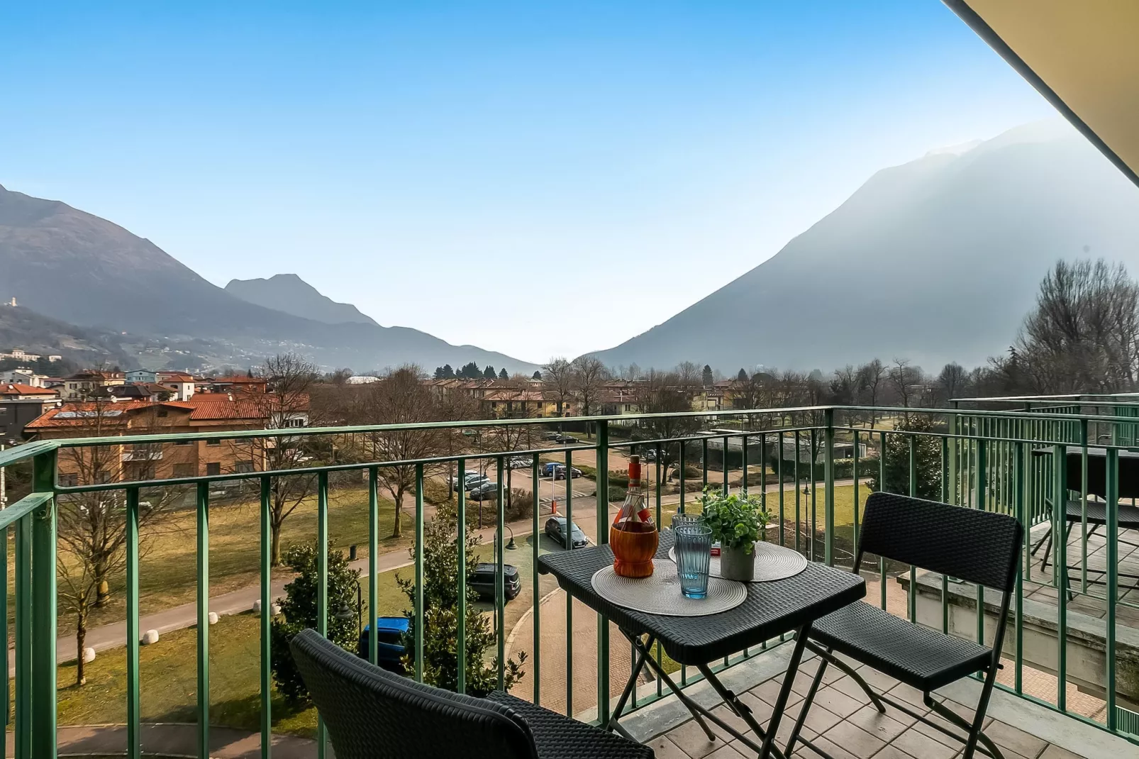 RESIDENCE PORTO LETIZIA - PALACE-1ROOM APT 4 PAX MOUNTAIN VIEW PLUS 8203 - P1MP4 - Terrasbalkon