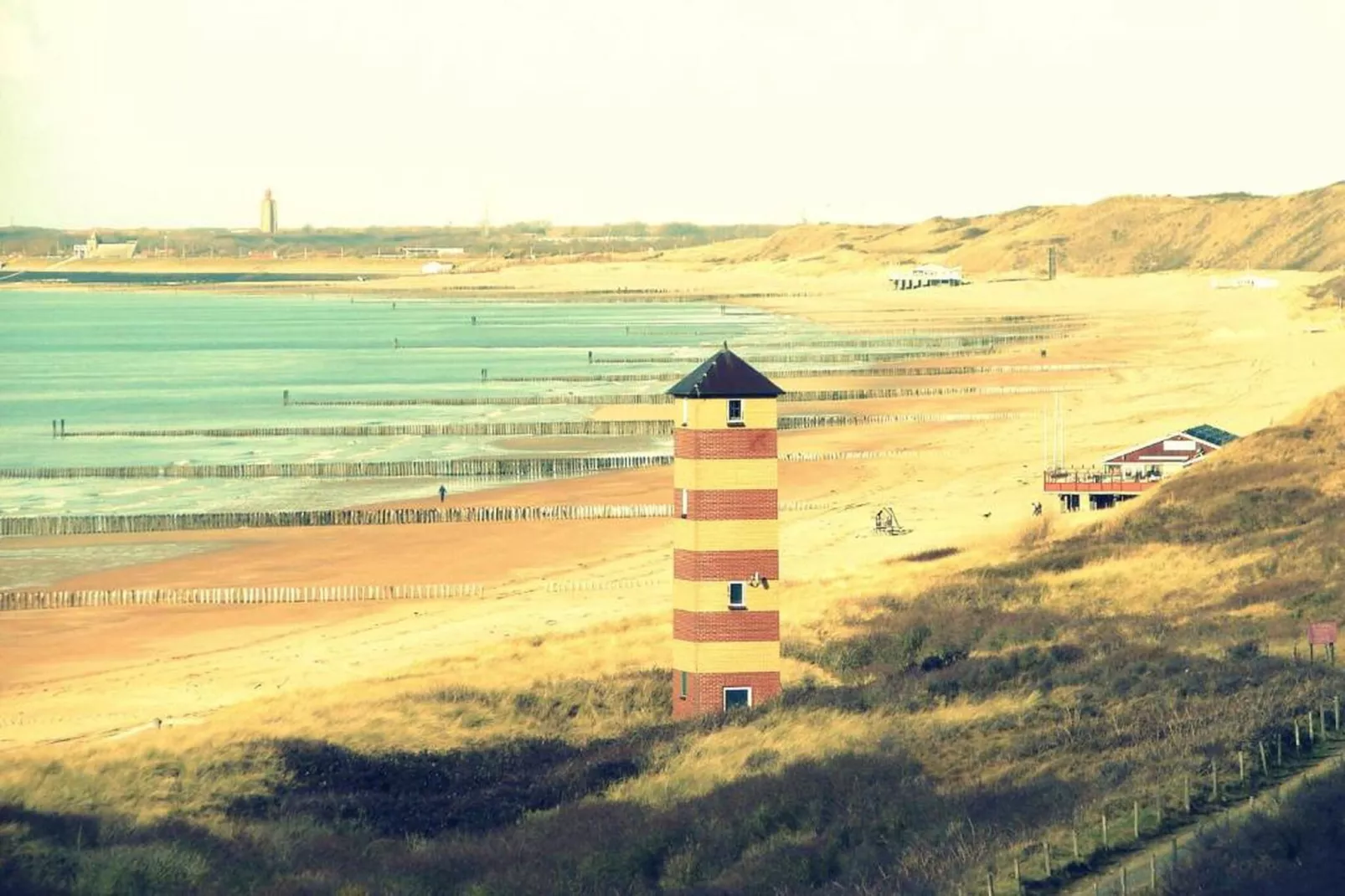 Slaapstrandhuisje - Strand dishoek 67  Dishoek-Gebieden zomer 20km