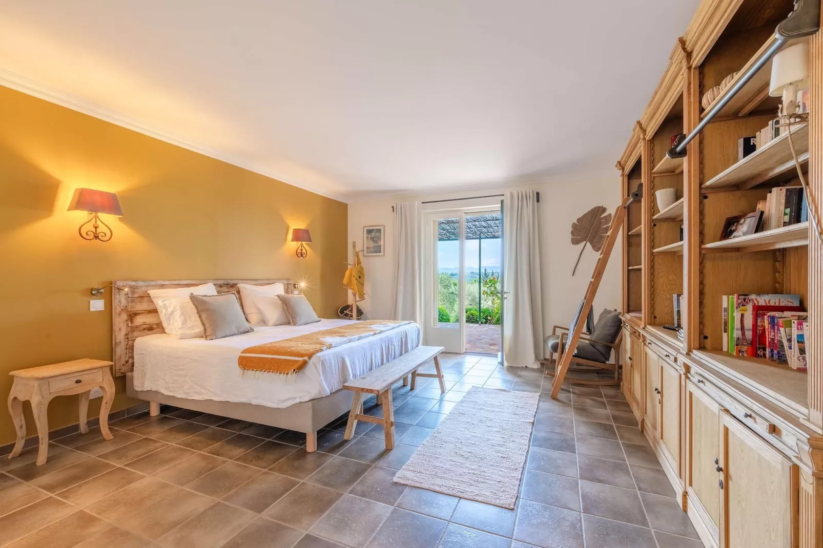 Le Mas Elaïa  votre havre familial avec piscine privée-Slaapkamer