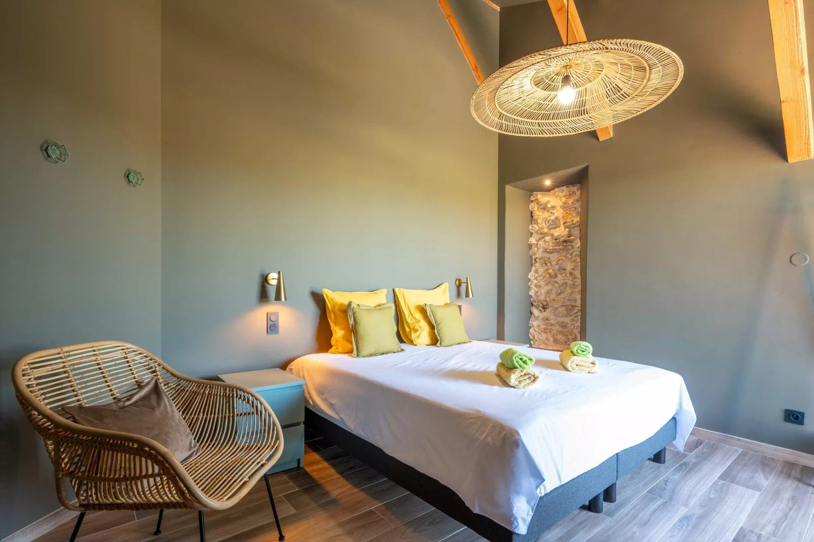 Mas du Mûrier-Slaapkamer