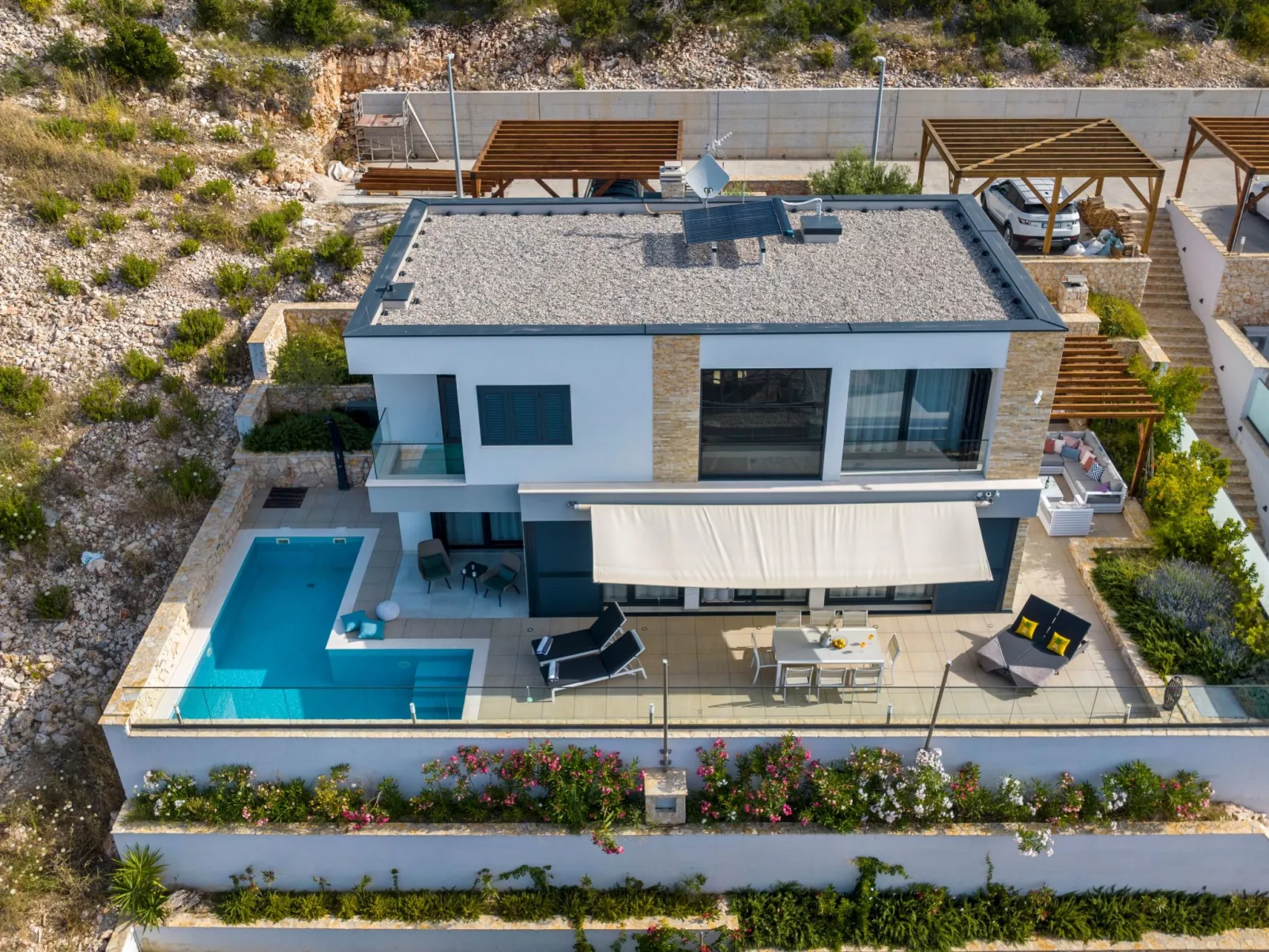 Gemütliches Ferienhaus in Vinišće mit Privatem Pool und Meerblick - Image-tags.info