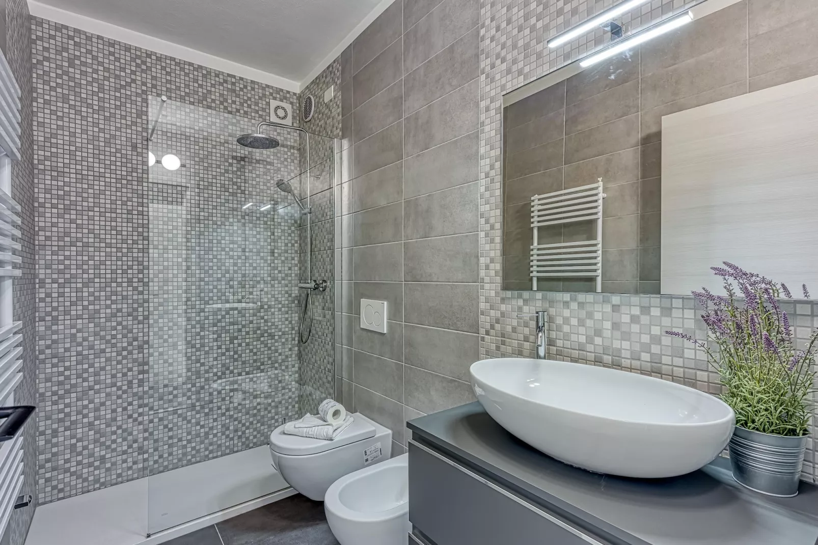 RESIDENCE PORTO LETIZIA - VILLAGE-BILOCALE 4 PAX DELUXE 8227 - VGBD4 - Badkamer