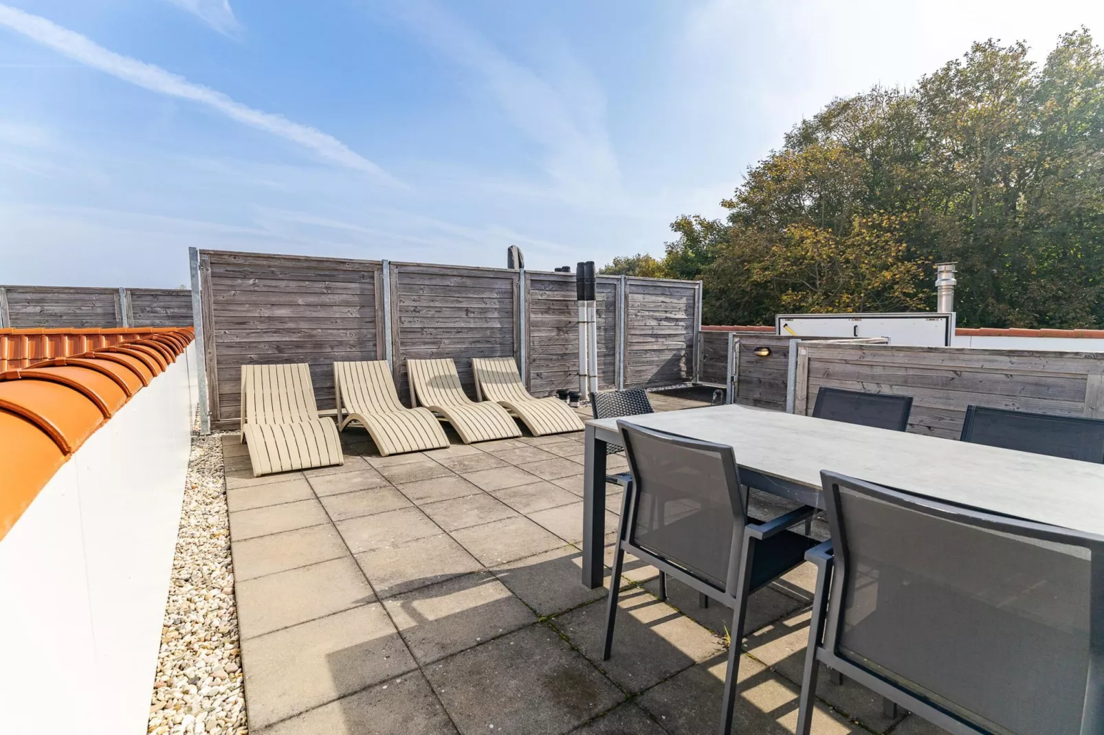 Appartement Duinhof Dishoek 13M - 6 personen de luxe-Terrasbalkon