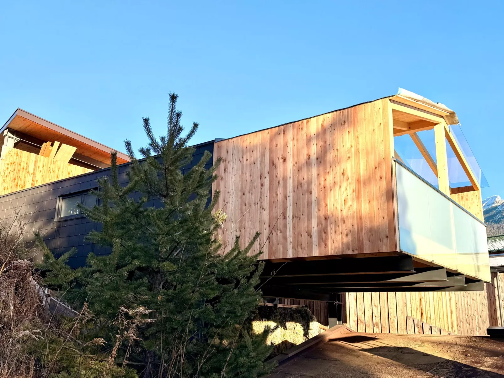 SKYLIGHT Chalet-Buiten