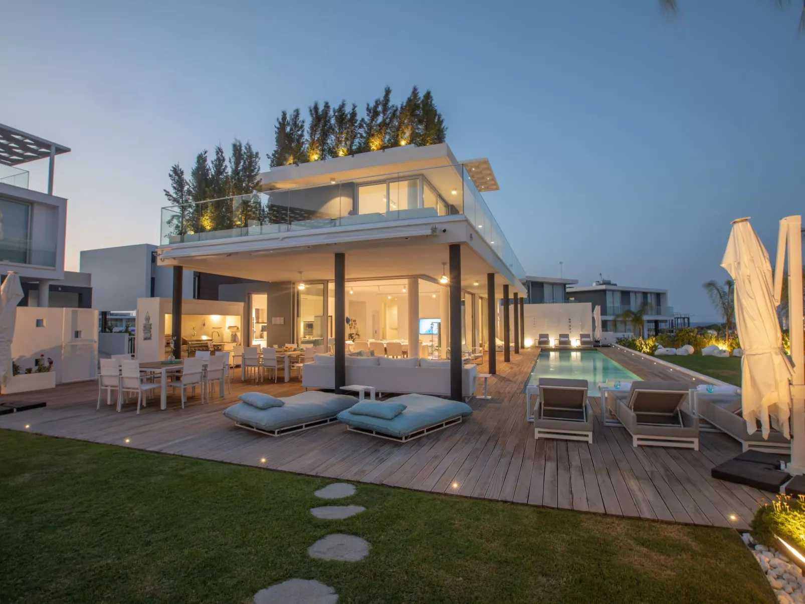 Protaras Olivine Villa mit herrlichem Garten, Pool - Image-tags.info