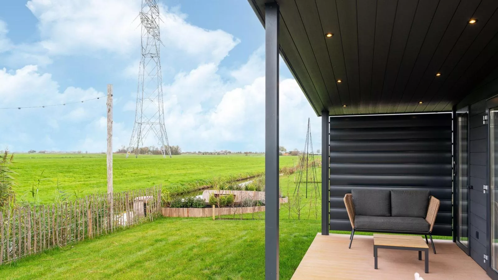 Bij de Bakker - Uitzicht zomer