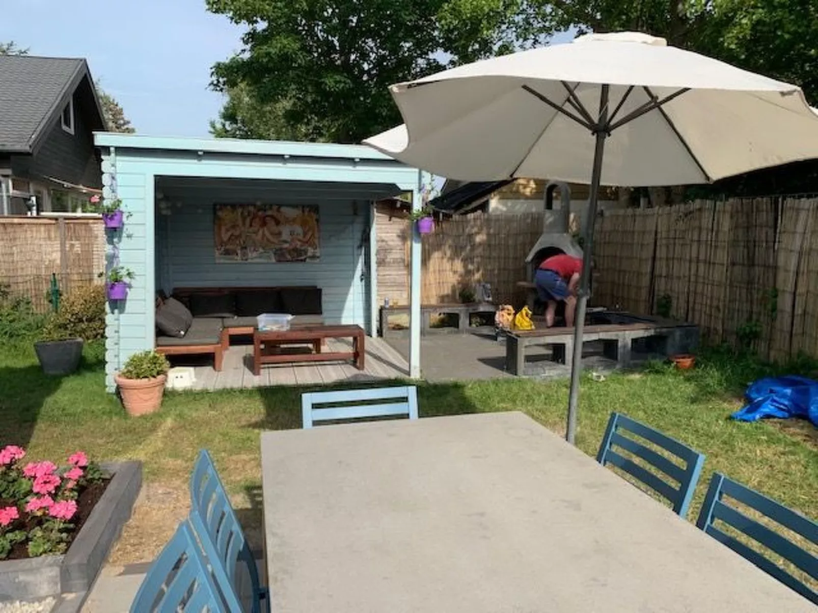 Mit Garten, Grill und Terrasse - Image-tags.info