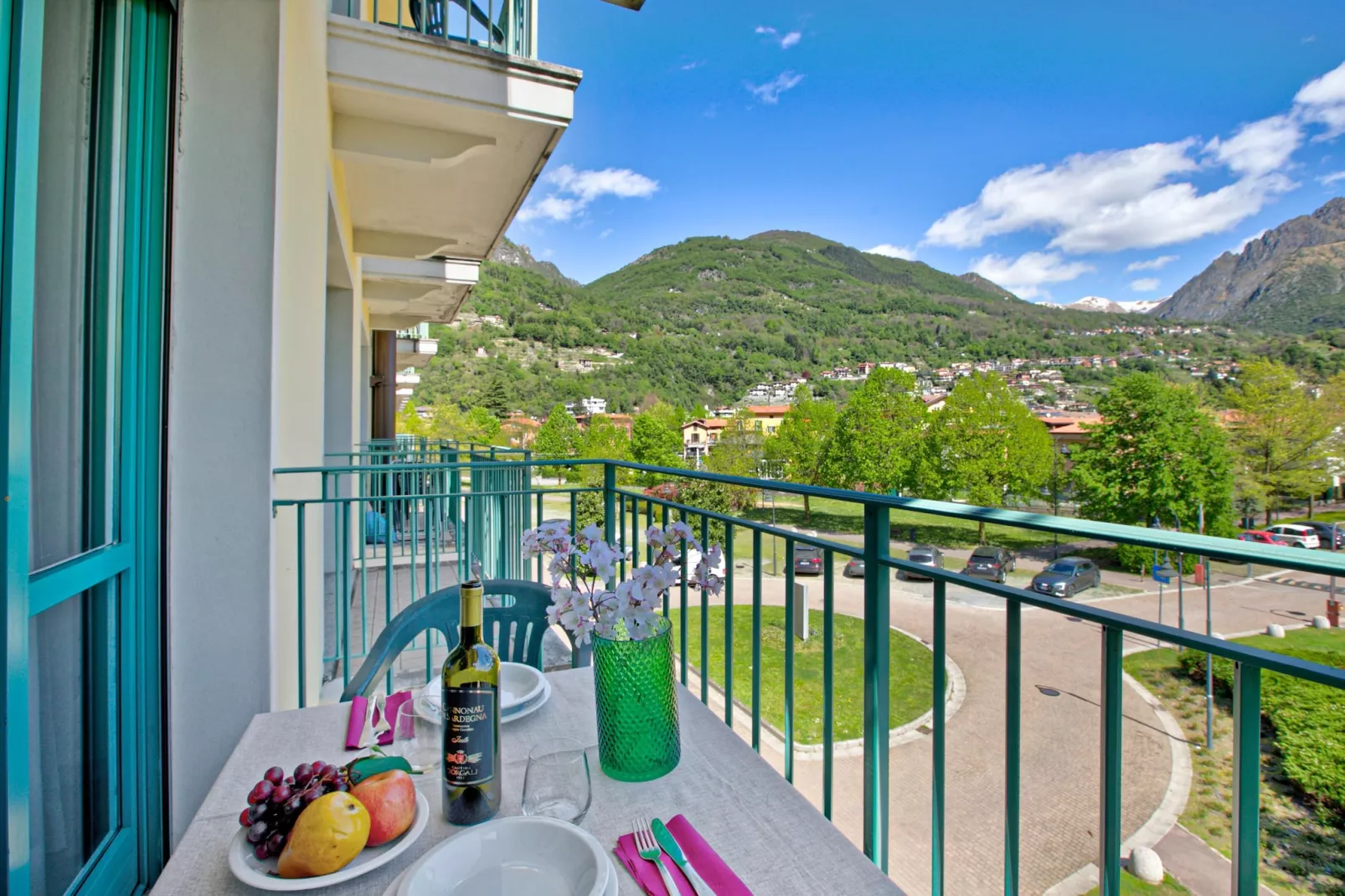 RESIDENCE PORTO LETIZIA - PALACE-1ROOM APT 4 PAX MOUNTAIN VIEW DELUXE8204 - P1MD4 - Terrasbalkon