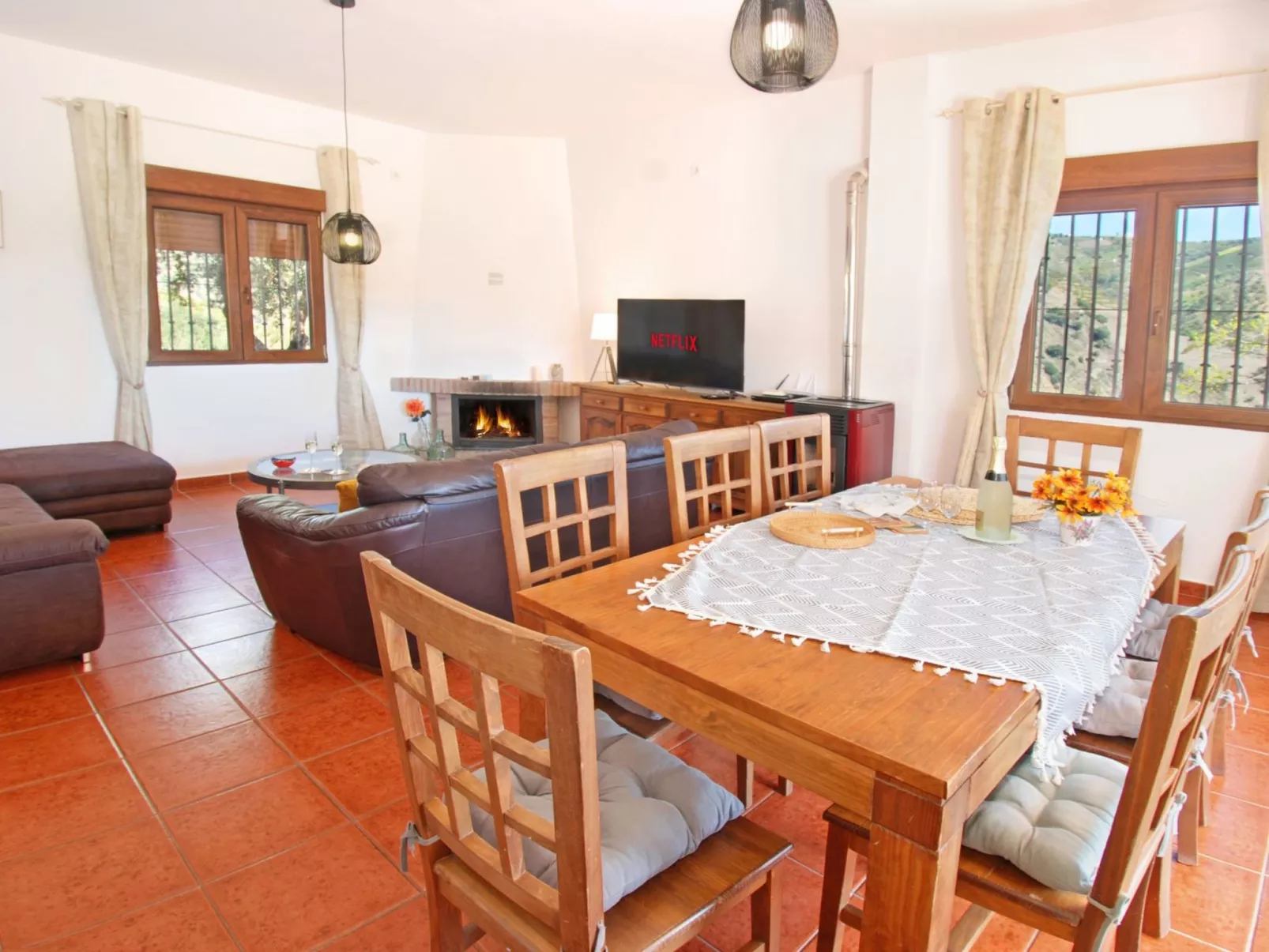 Villa Las Palomeras, Wifi, beheizter Pool, AC. - Image-tags.info