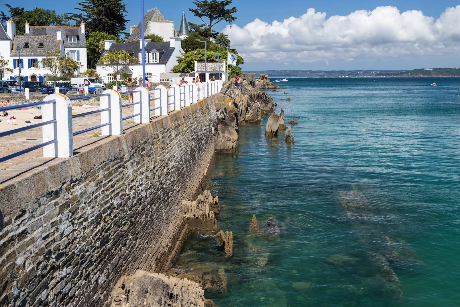 Maison de ville avec terrasse/jardin Guerlesquin - Gebieden zomer 20km