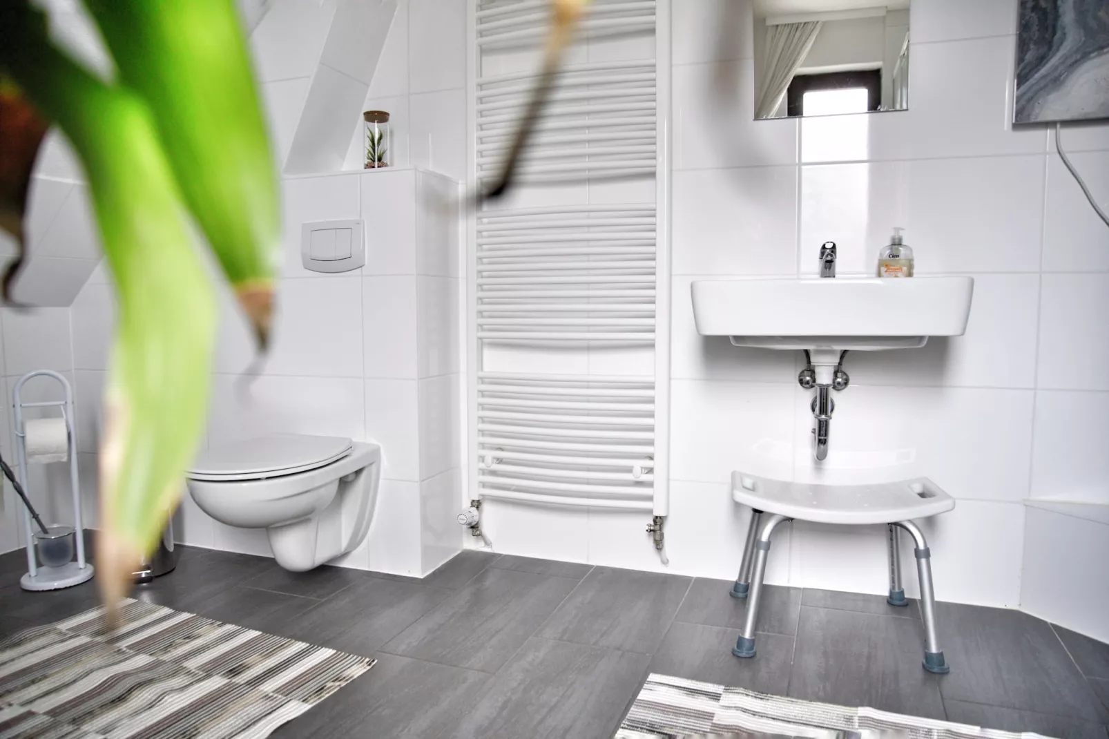 Schönes Ferienhaus-Badkamer