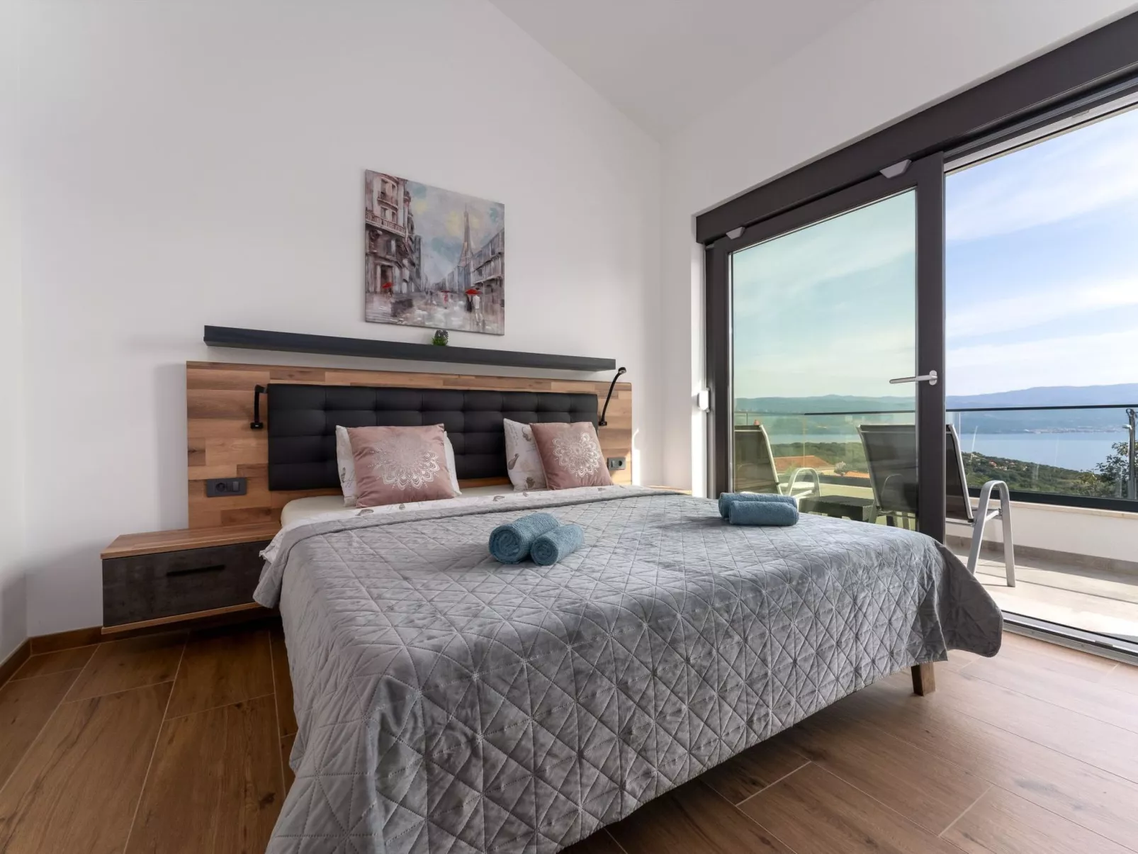 Villa "Rosemary" mit Pool und Panoramablick auf das Meer - Image-tags.info