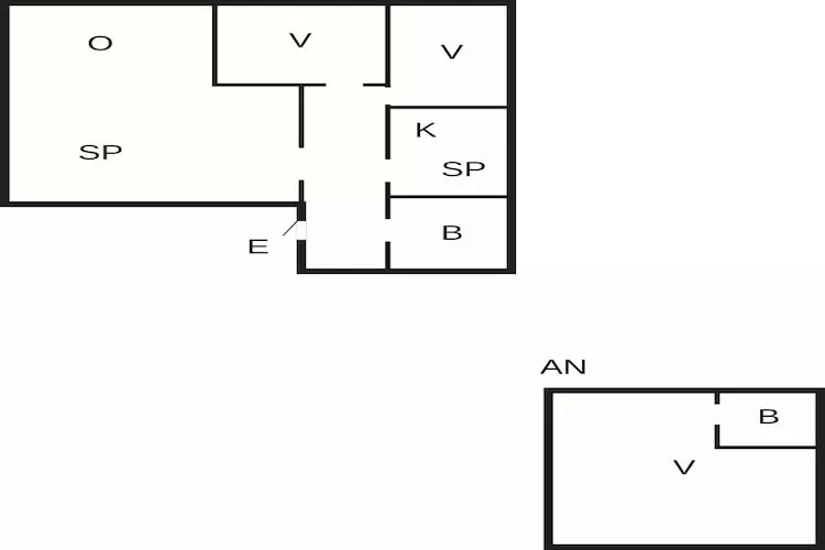 8 Personen vakantie huis in FIGEHOLM - Plattegrond