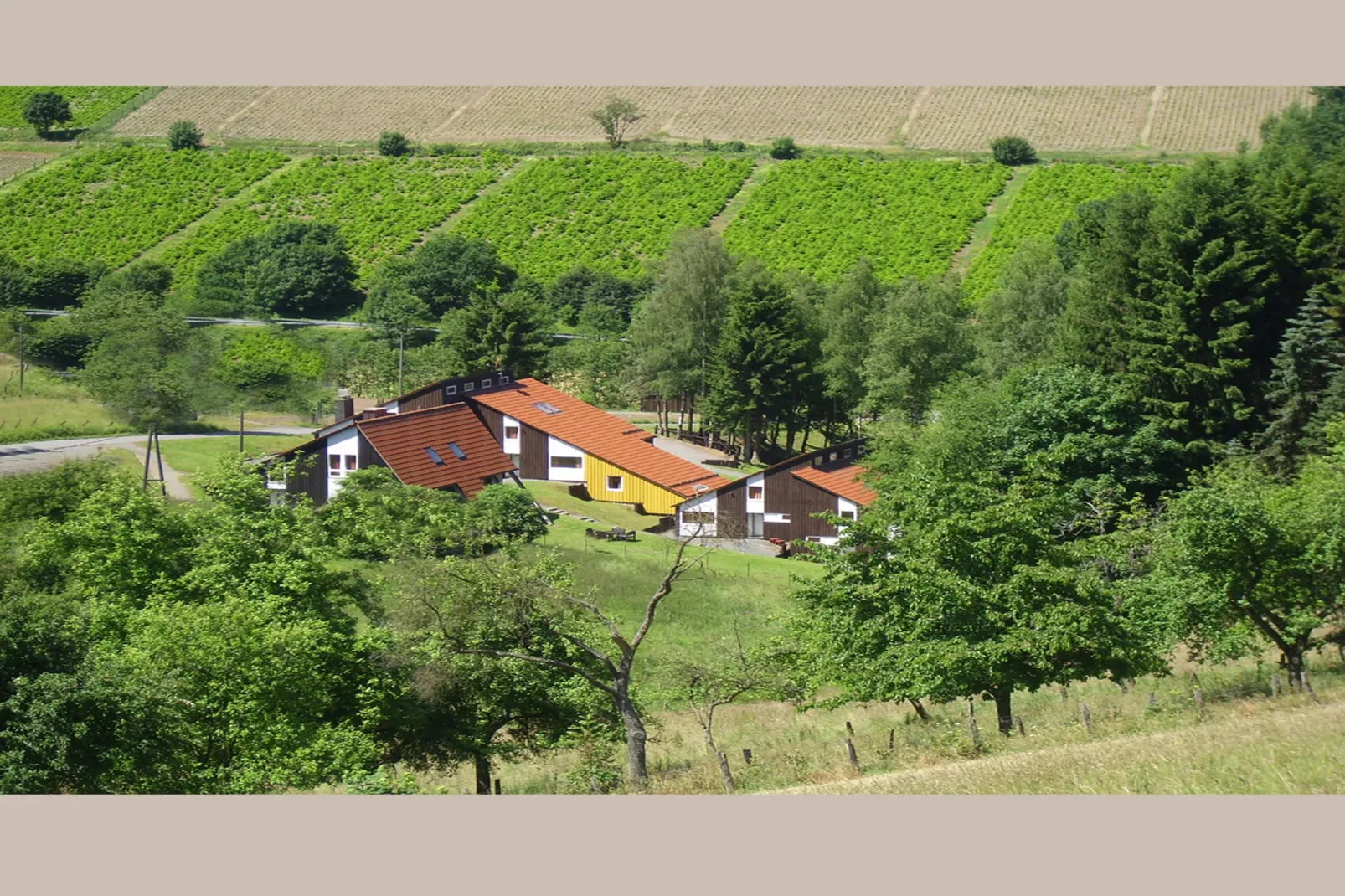 Biberbau-Gebieden zomer 1km