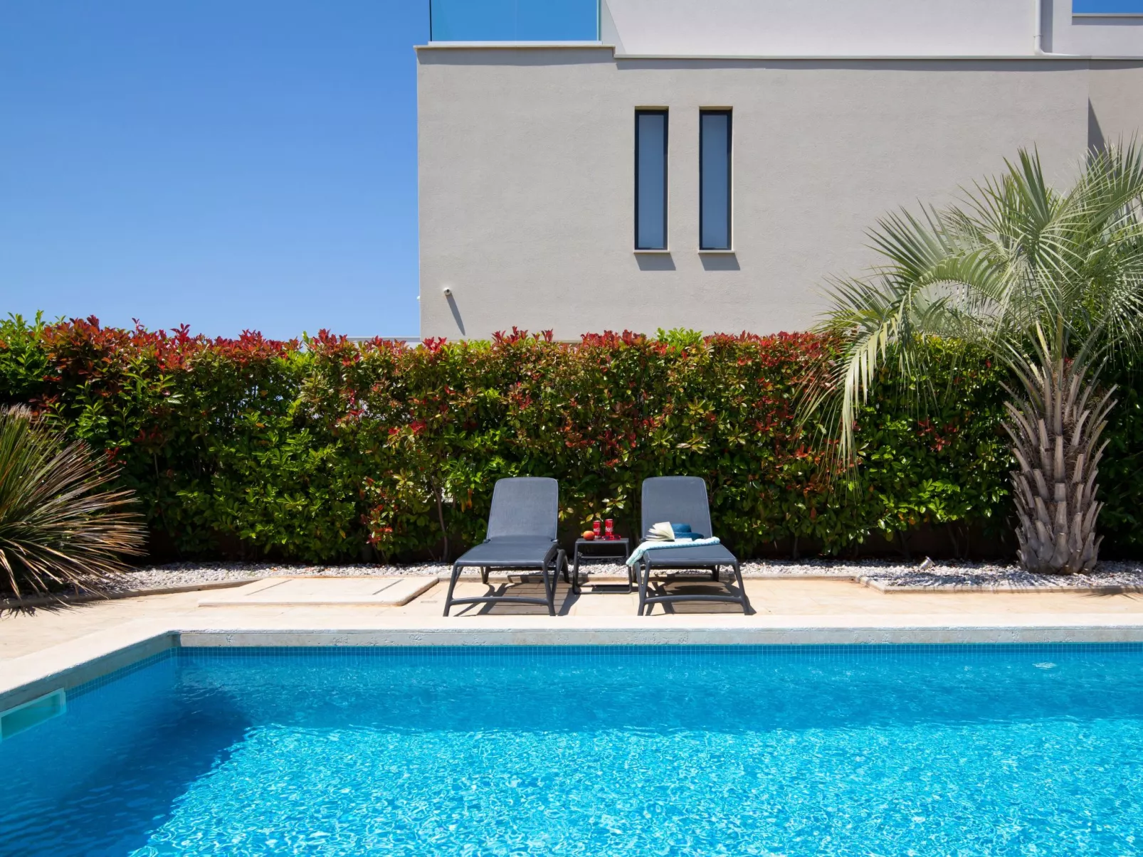 In Pomer mit privatem beheizten Pool und Meerblick - Image-tags.info