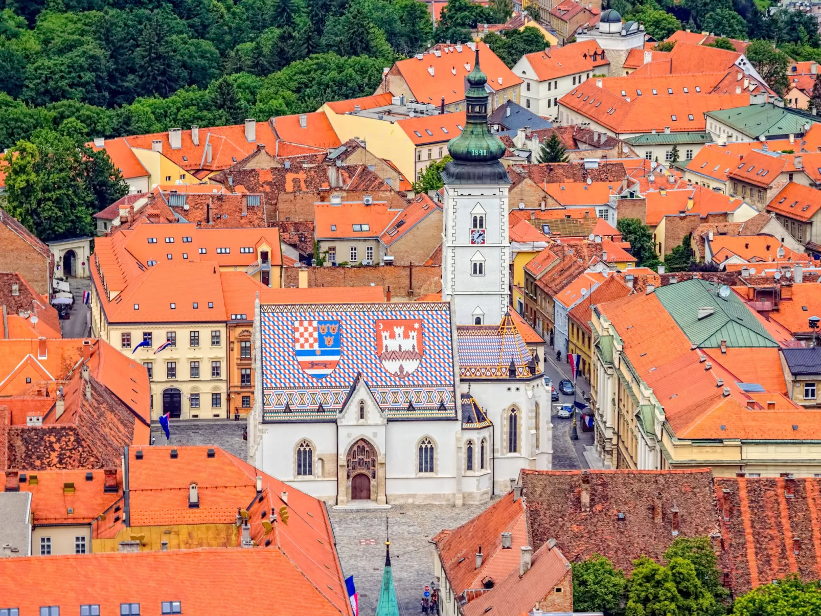 Wohnung in Zagreb mit großer Terrasse, neben dem Lotrščak-Turm - Omgeving