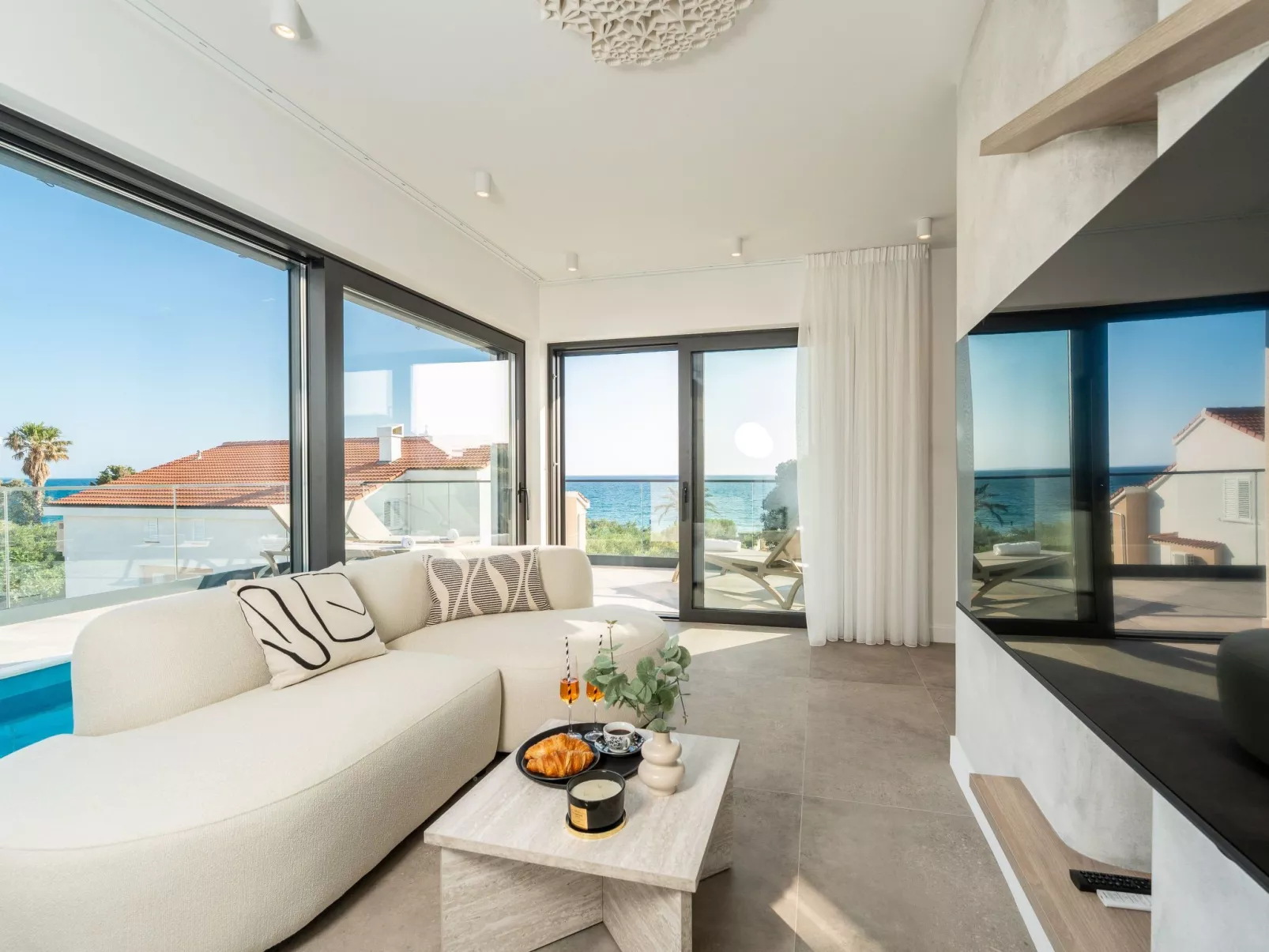 Vier-Schlafzimmer-Wohnung Dantela mit Tauchbecken - Binnen