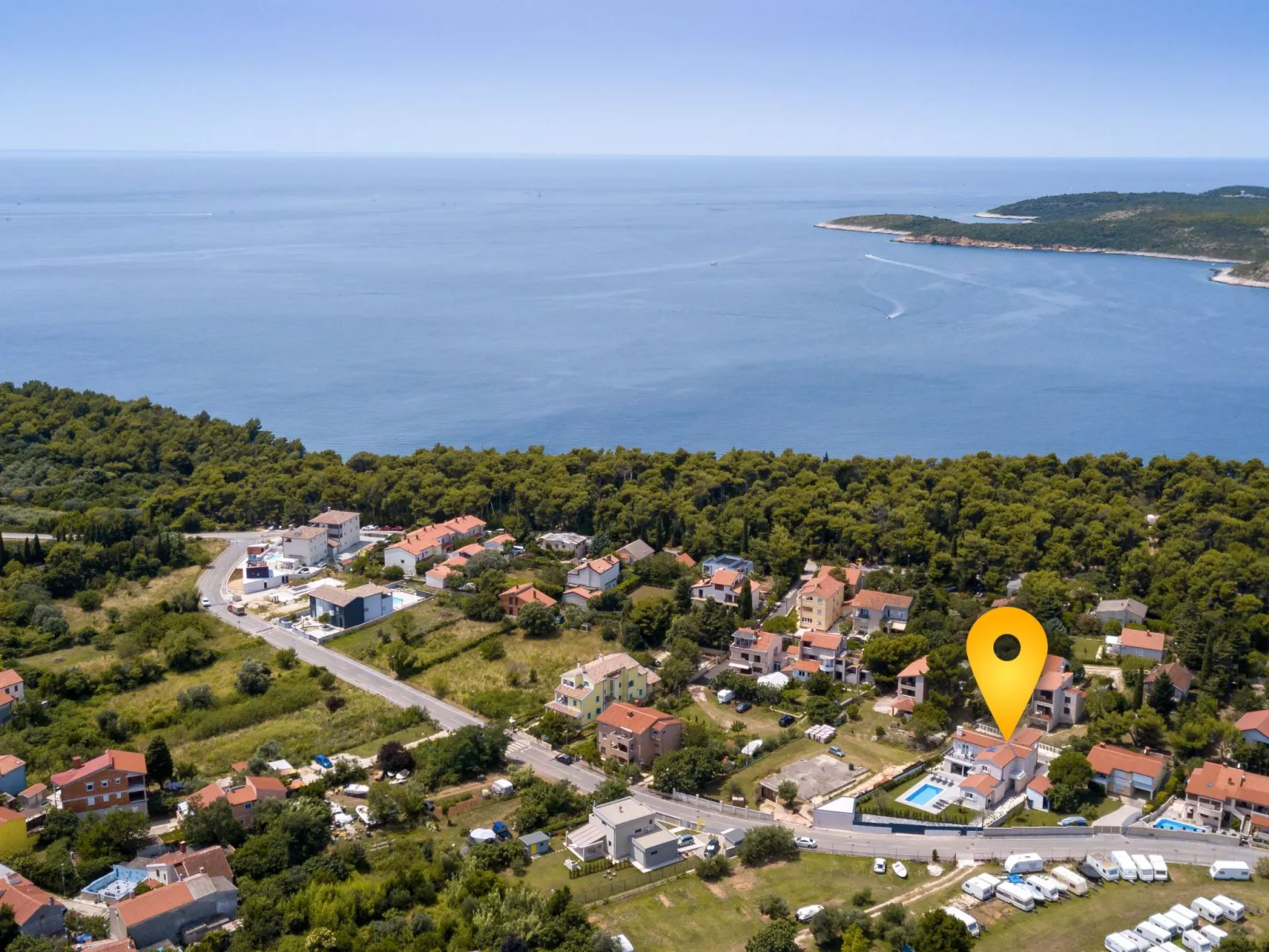 Villa in Premantura mit privatem beheizten Pool  und Sauna - Image-tags.info