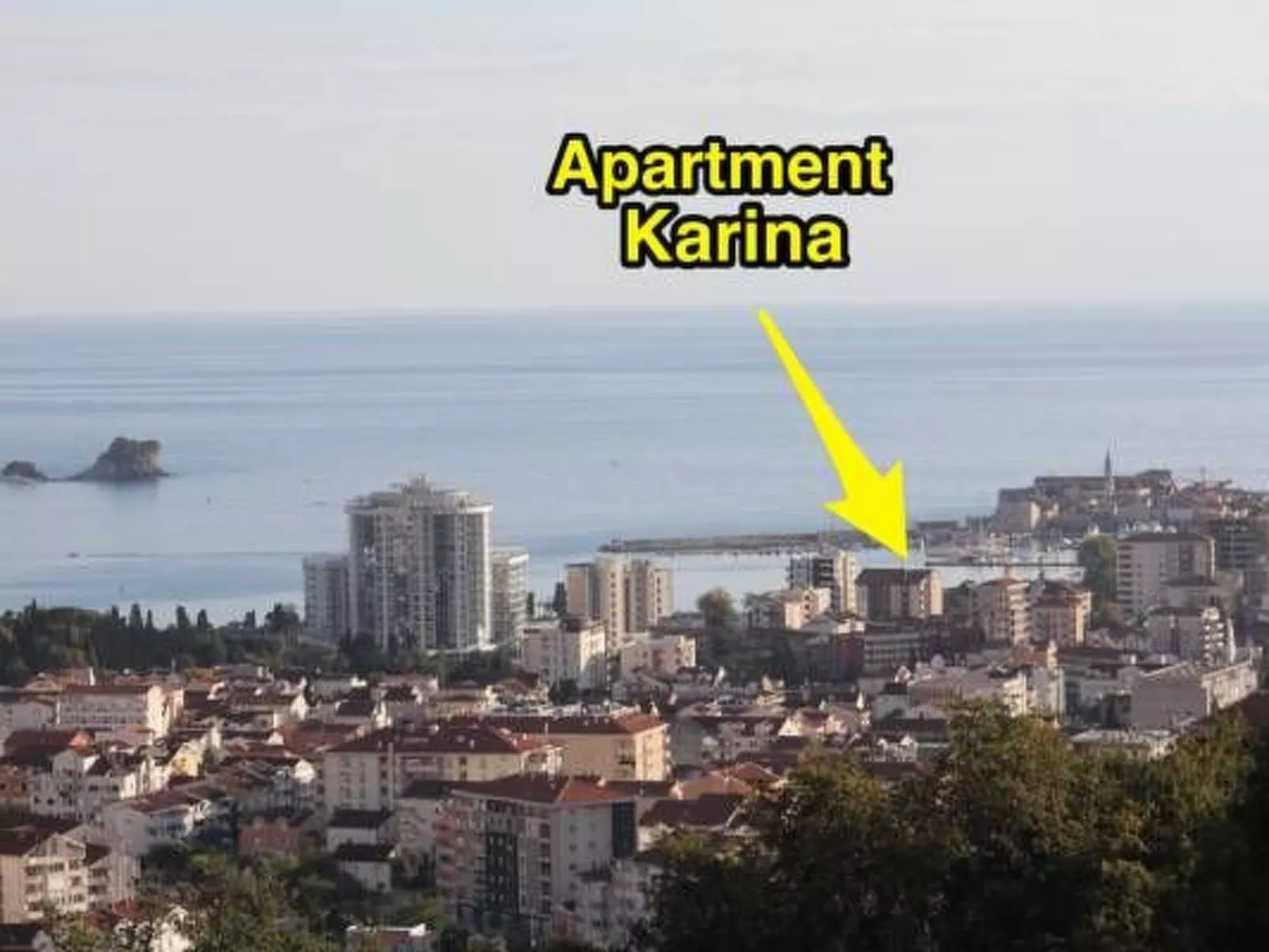 Für 4 Personen ca. 45 m&sup2; in Budva, Adriaküste Montenegro (Küste um Budva)-Image-tags.info