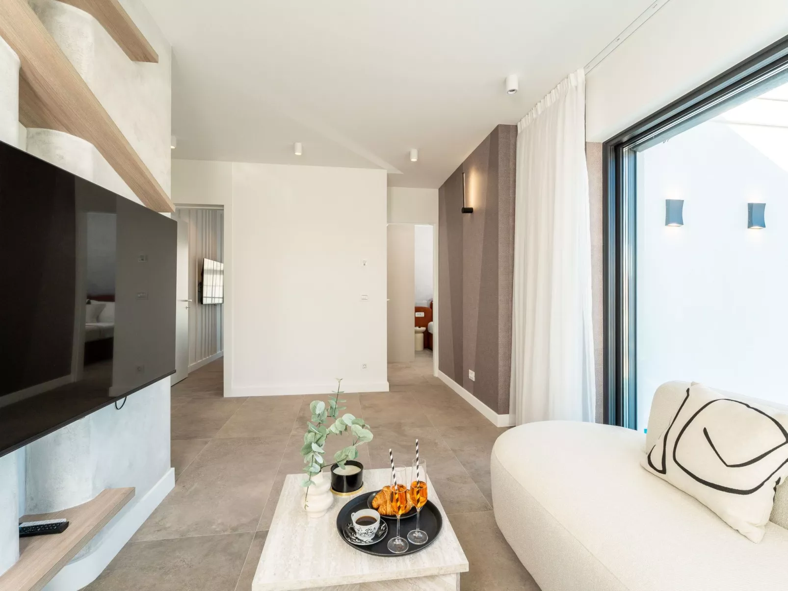 Vier-Schlafzimmer-Wohnung Dantela mit Tauchbecken - Binnen