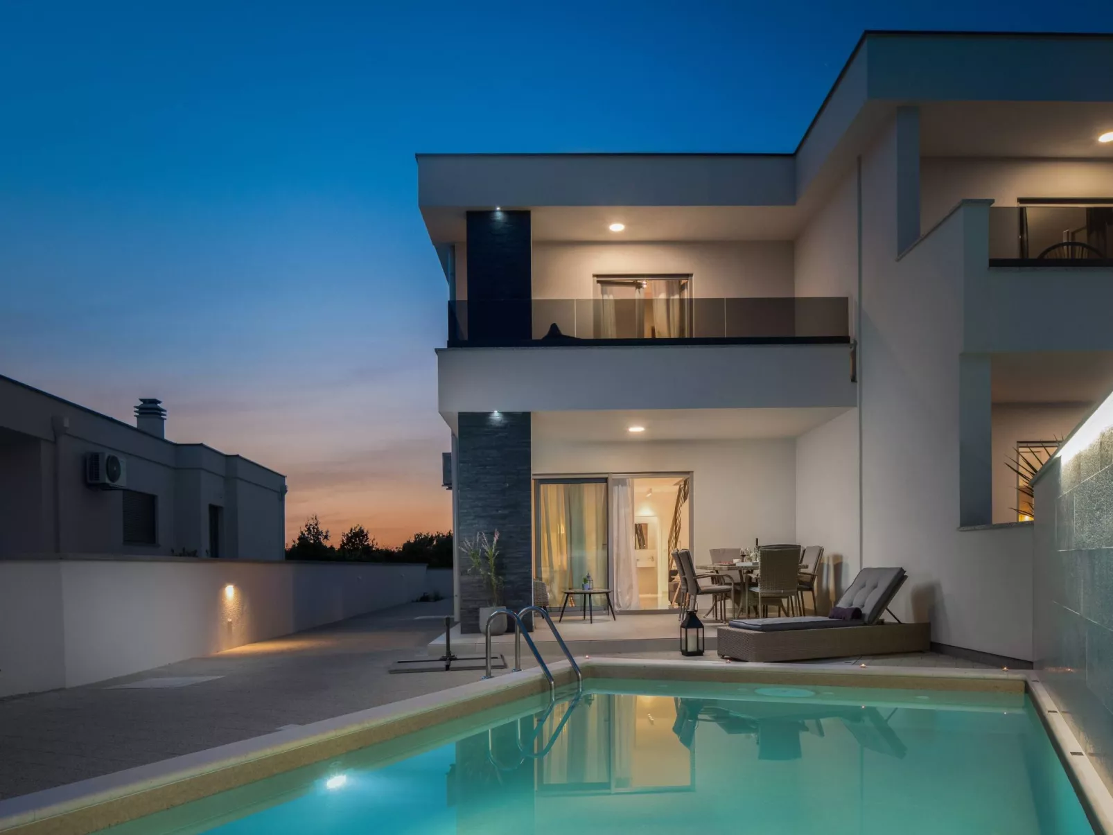 Mit Privatpool für 7 Personen ca. 119 m&sup2; in Jadrija, Dalmatien (Gespanscha - Image-tags.info