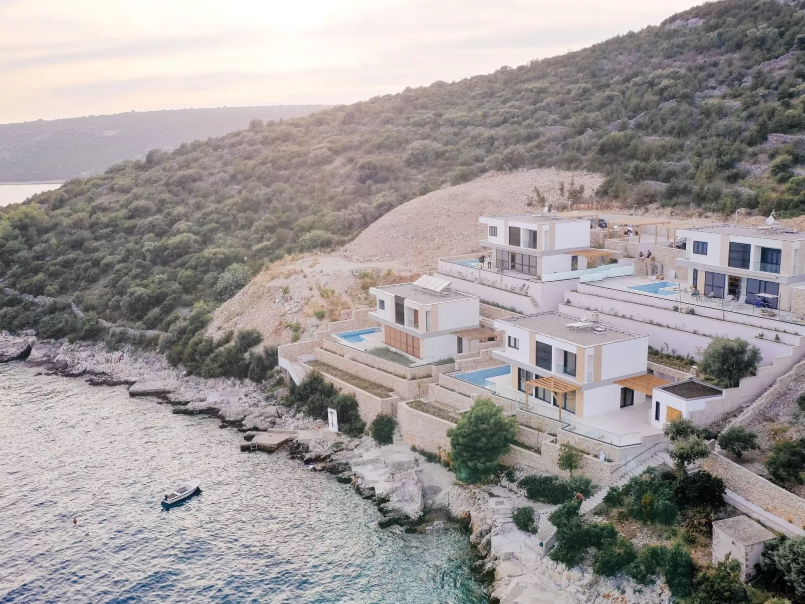 Charmantes Ferienhaus in Vinišće mit Privatem Pool und Meerblick - Image-tags.info