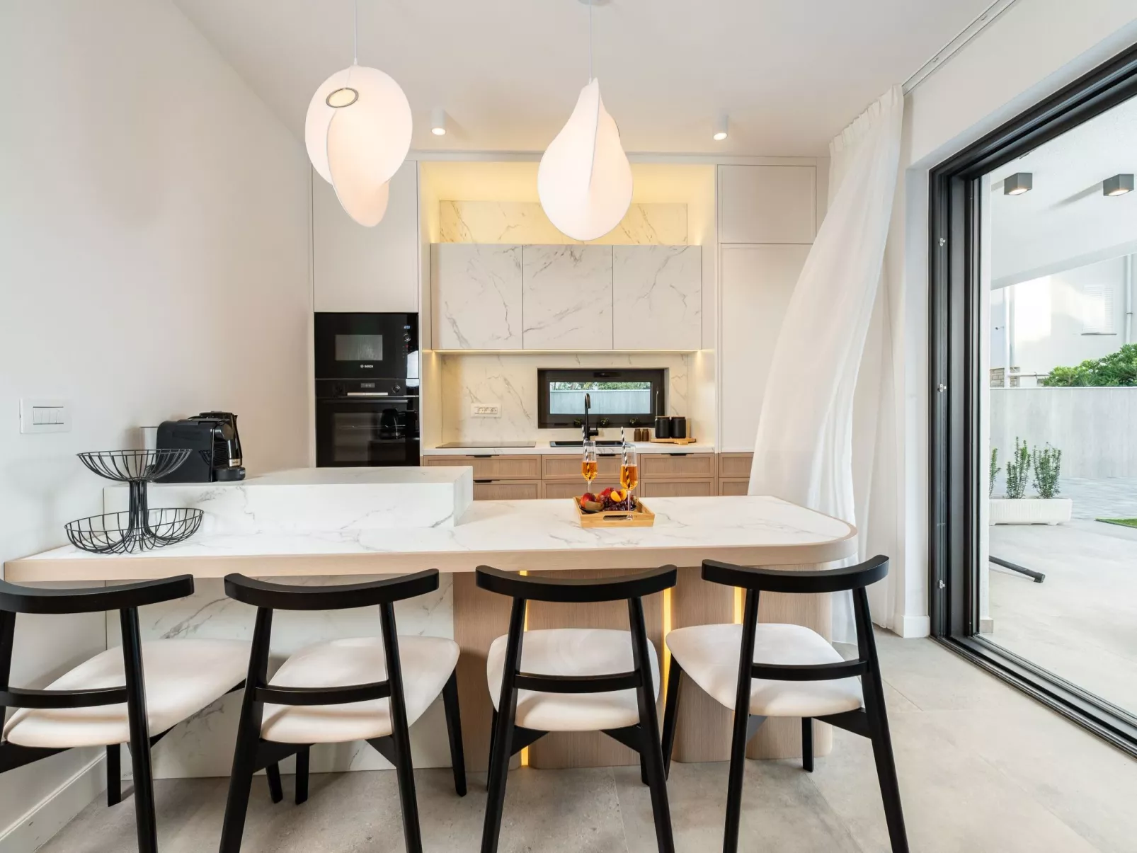 Zwei-Schlafzimmer-Wohnung Dantela mit privatem Pool - Binnen