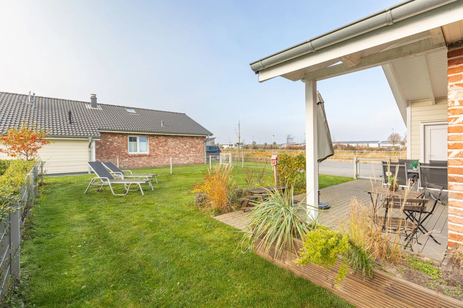 Ferienhaus Dagebüll - Blanker Hans-Tuinen zomer