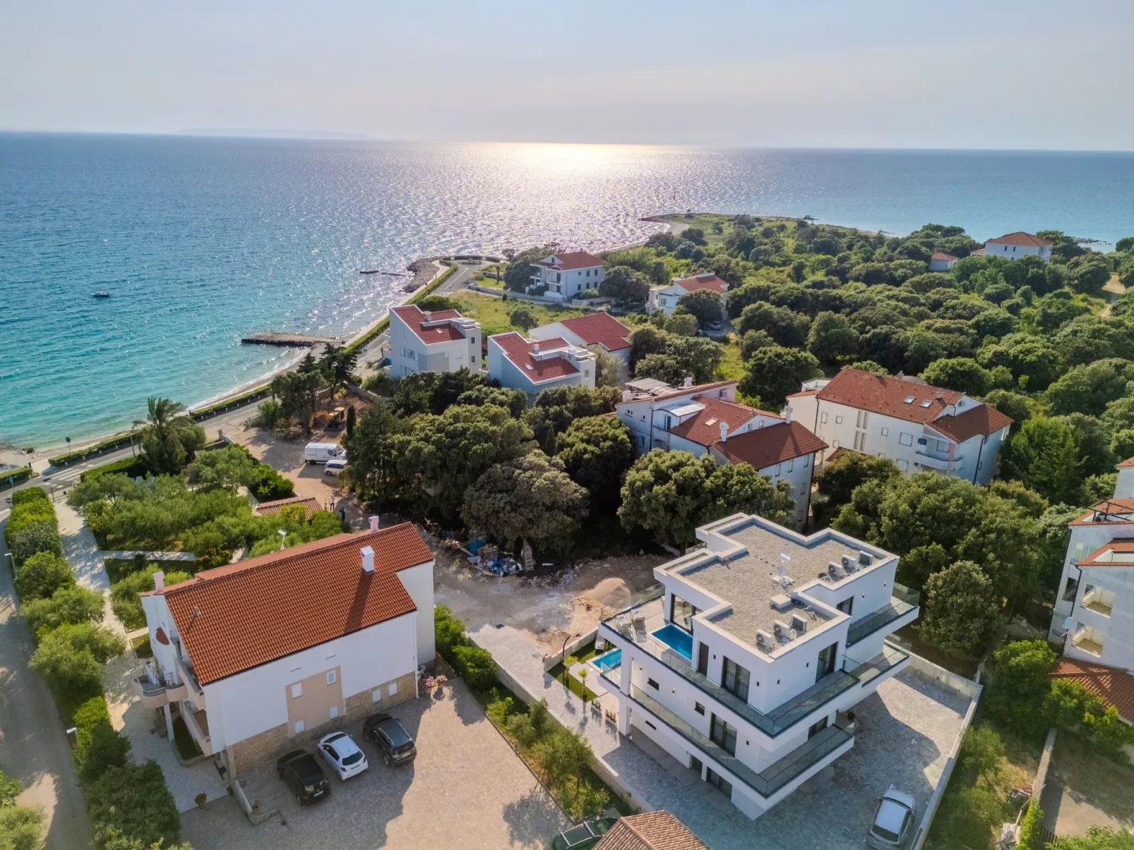 Zwei-Schlafzimmer-Wohnung Dantela mit privatem Pool - Binnen