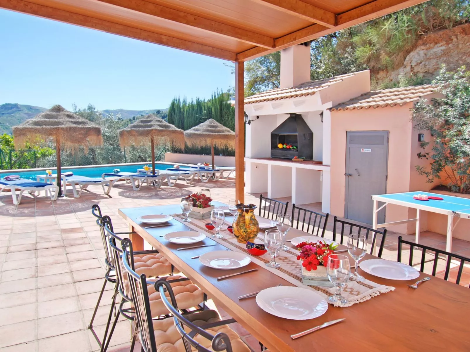 Villa Las Palomeras, Wifi, beheizter Pool, AC. - Image-tags.info