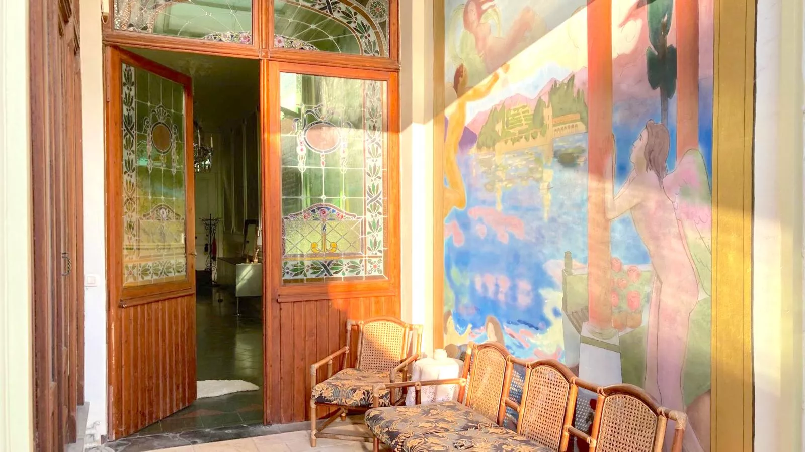 La Maison Bleue Ronse - Terrasbalkon